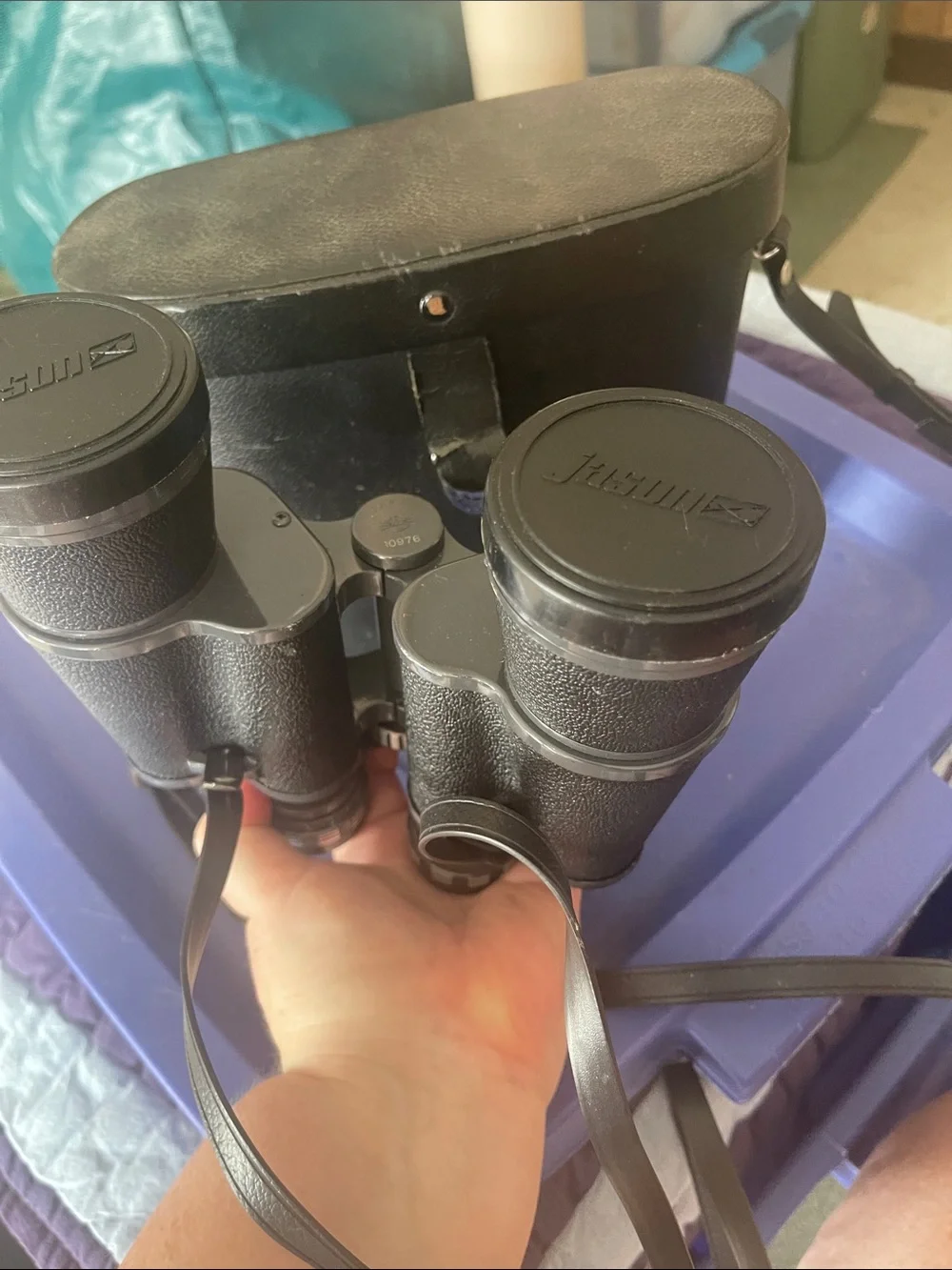 Vintage Binoculars with Case